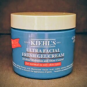 Kiehl’s Ultra Facial Oil Free Gel Cream 4.2 oz NEW $72 Retail Oily Skin